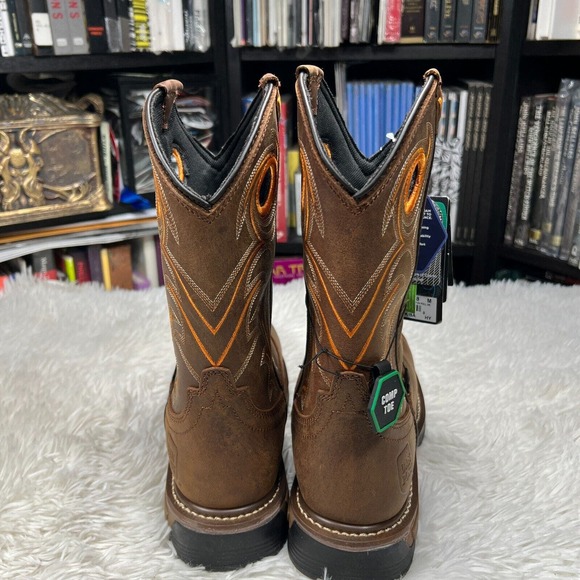 DAN POST STORMS EYE MENS BOOTS COMPOSITE TOE BOOT - Picture 6 of 7